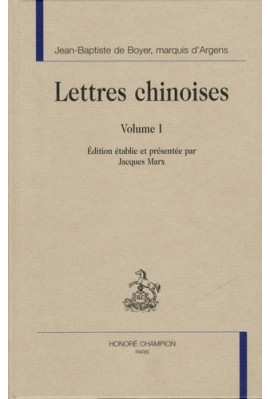 LETTRES CHINOISES