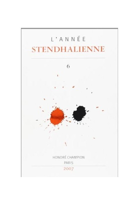 L'ANNEE STENDHALIENNE N°6 2006.  L'HISTOIRE DE LA PEINTURE EN ITALIE