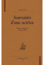 SOUVENIRS D'UNE ACTRICE