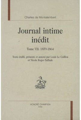 JOURNAL INTIME INEDIT TOME VII (1859-1864)