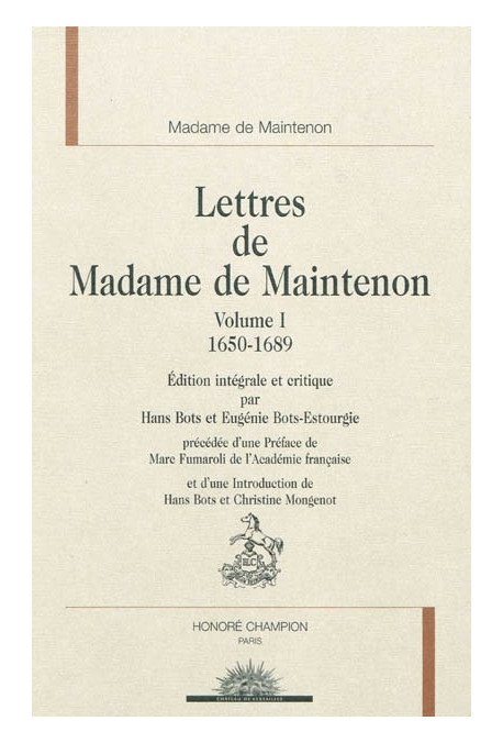 LETTRES. I- 1650-1689