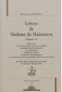 LETTRES DE MADAME DE MAINTENON LETTRES NON DATEES  VOLUME VII