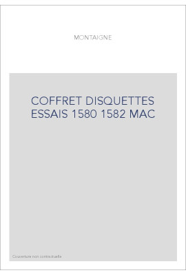 COFFRET DISQUETTES ESSAIS 1580 1582 MAC
