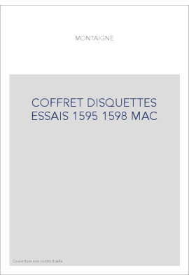 COFFRET DISQUETTES ESSAIS 1595 1598 MAC