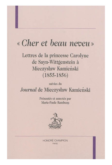 « CHER ET BEAU NEVEU »