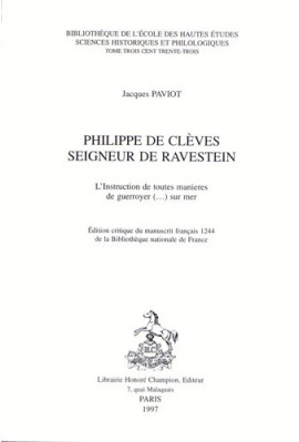 PHILIPPE DE CLEVES, SEIGNEUR DE RAVENSTEIN.