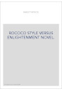ROCOCO STYLE VERSUS ENLIGHTENMENT NOVEL.