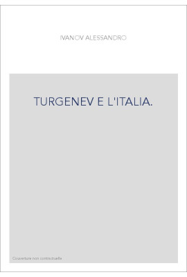 TURGENEV E L'ITALIA.