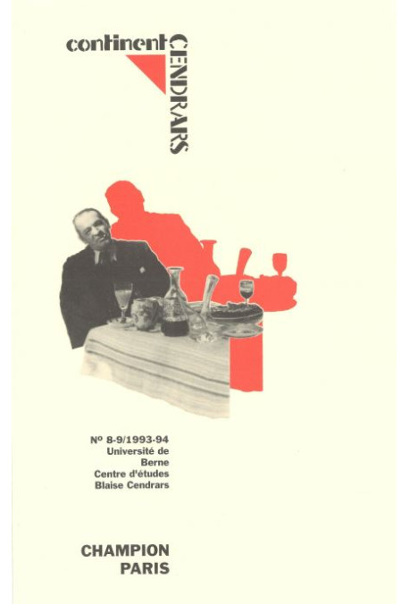 CONTINENT CENDRARS.NUMERO 8-9. 1995.