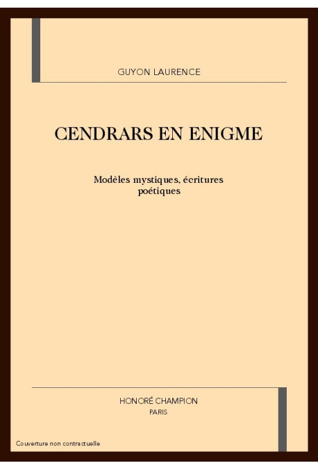 CENDRARS EN ENIGMES