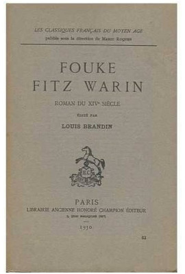 FOUKE FITZ WARIN. ROMAN DU XIVE SIECLE