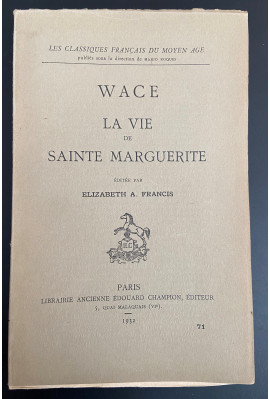 LA VIE DE SAINTE MARGUERITE