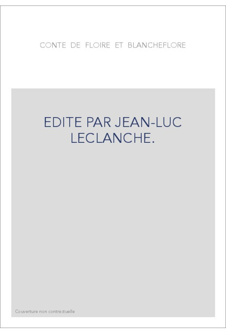 CONTE DE FLOIRE ET BLANCHEFLORE