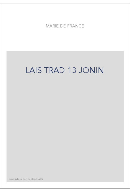 LAIS TRAD 13 JONIN