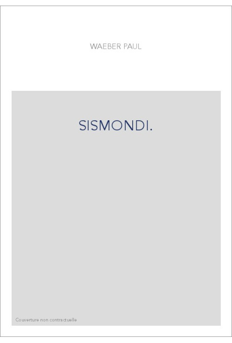 SISMONDI.