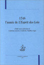 1748, L'ANNEE DE "L'ESPRIT DES LOIS".
