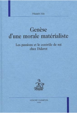 GENESE D'UNE MORALE MATERIALISTE