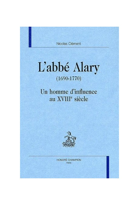 L'ABBE ALARY (1690-1770)