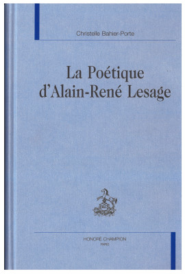 LA POÉTIQUE D'ALAIN-RENÉ LESAGE