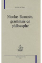 NICOLAS BEAUZEE, GRAMMAIRIEN PHILOSOPHE