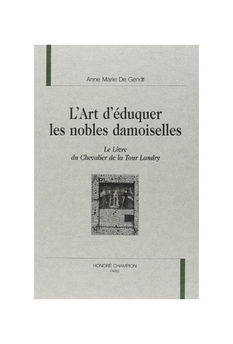 L'ART D'ÉDUQUER LES NOBLES DAMOISELLES