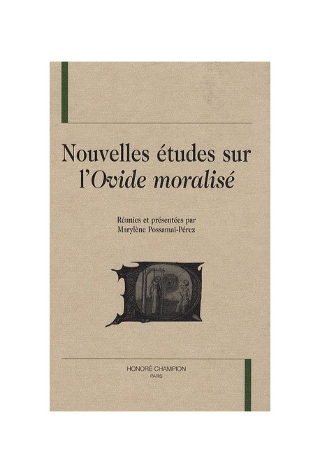 NOUVELLES ETUDES SUR L'OVIDE MORALISE