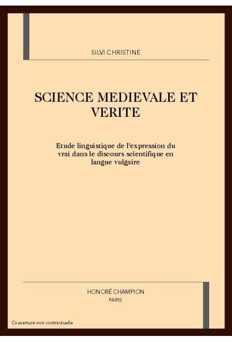 SCIENCE MEDIEVALE ET VERITE