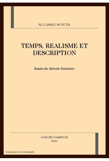 TEMPS, REALISME ET DESCRIPTION