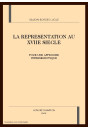 LA REPRESENTATION AU XVIIE SIECLE.                     POUR UNE APPROCHE INTERSEMIOTIQUE