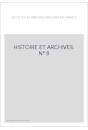 HISTOIRE ET ARCHIVES, JUILLET-DECEMBRE 2000