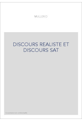 DISCOURS REALISTE ET DISCOURS SAT