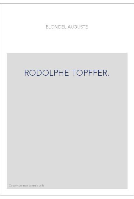 RODOLPHE TOPFFER.