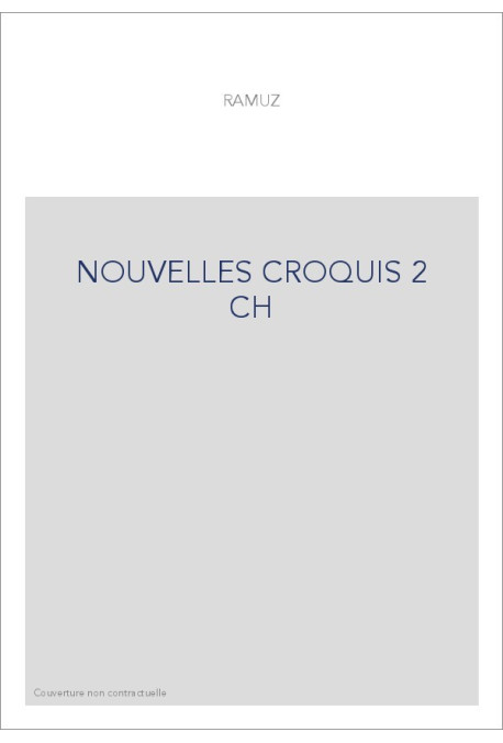 NOUVELLES CROQUIS 2 CH