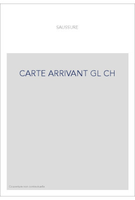 CARTE ARRIVANT GL CH