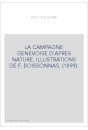LA CAMPAGNE GENEVOISE D'APRES NATURE. ILLUSTRATIONS DE F. BOISSONNAS. (1899).