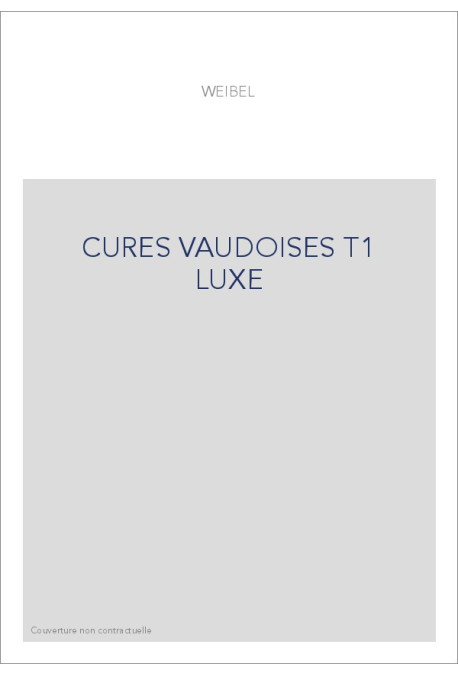 CURES VAUDOISES T1 LUXE