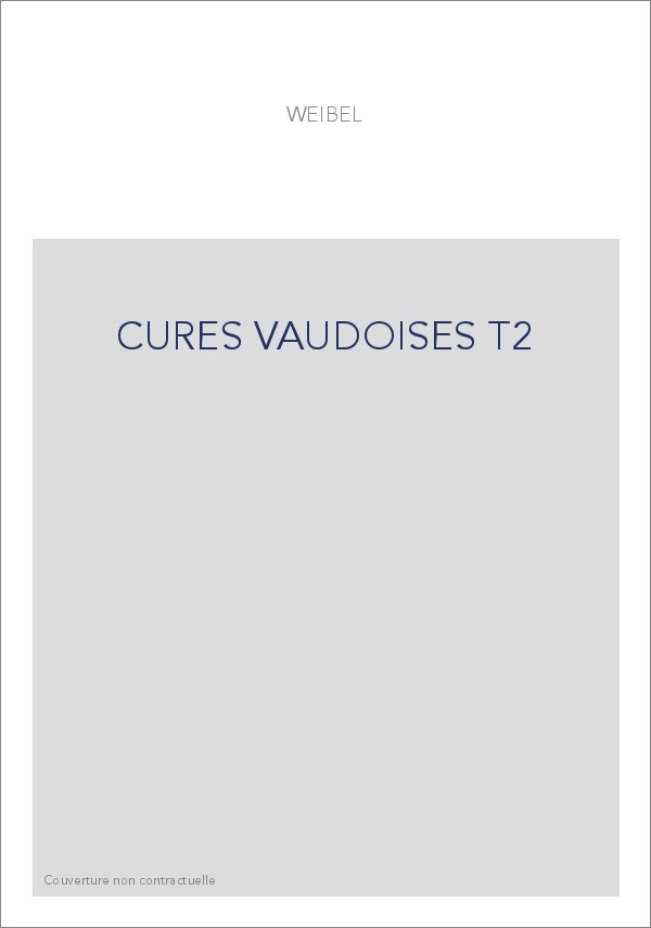 CURES VAUDOISES T2