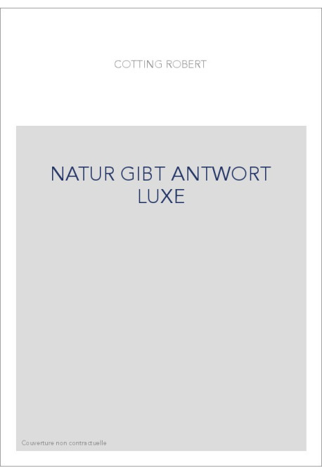 NATUR GIBT ANTWORT LUXE
