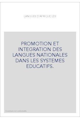 LES LANGUES D'AFRIQUE