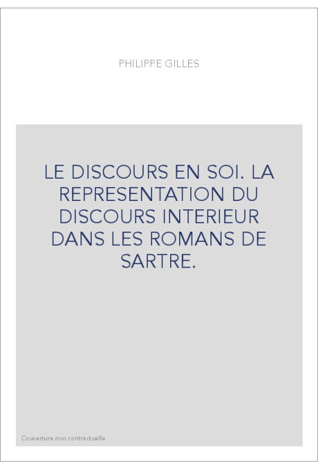 LE DISCOURS EN SOI