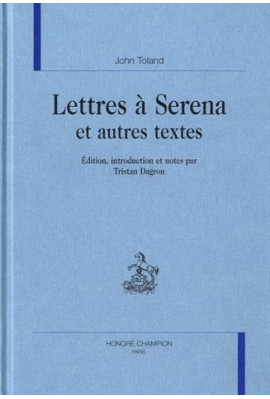 LETTRES À SERENA ET AUTRES TEXTES