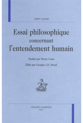 ESSAI PHILOSOPHIQUE CONCERNANT L'ENTENDEMENT HUMAIN