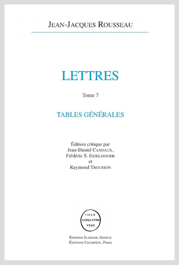 LETTRES