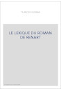 LE LEXIQUE DU ROMAN DE RENART (1922)