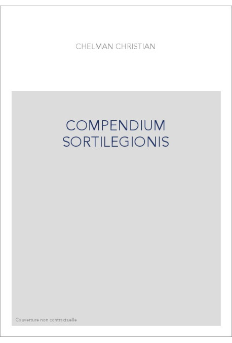 COMPENDIUM SORTILEGIONIS