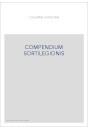 COMPENDIUM SORTILEGIONIS