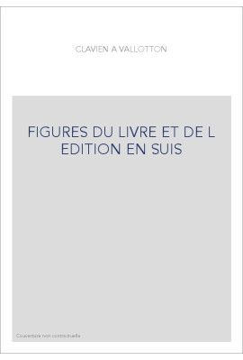 FIGURES DU LIVRE ET DE L EDITION EN SUIS