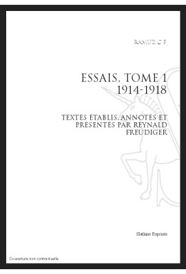 OEUVRES COMPLETES XV. ESSAIS I. 1914-1918