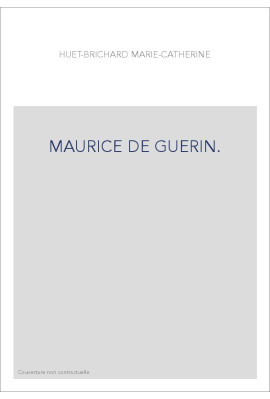 MAURICE DE GUERIN.