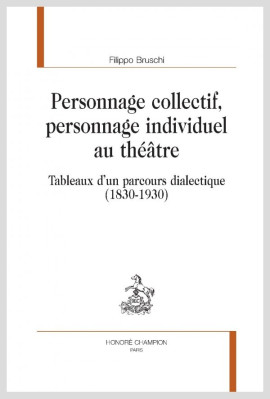 PERSONNAGE COLLECTIF, PERSONNAGE INDIVIDUEL AU THÉÂTRE